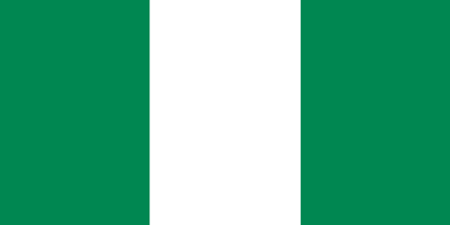 Nigeria national flag colour